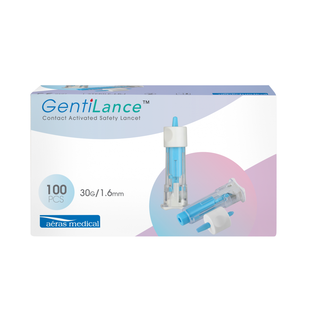 GentiLanceTM (GL-30-16T) Blue, 100s